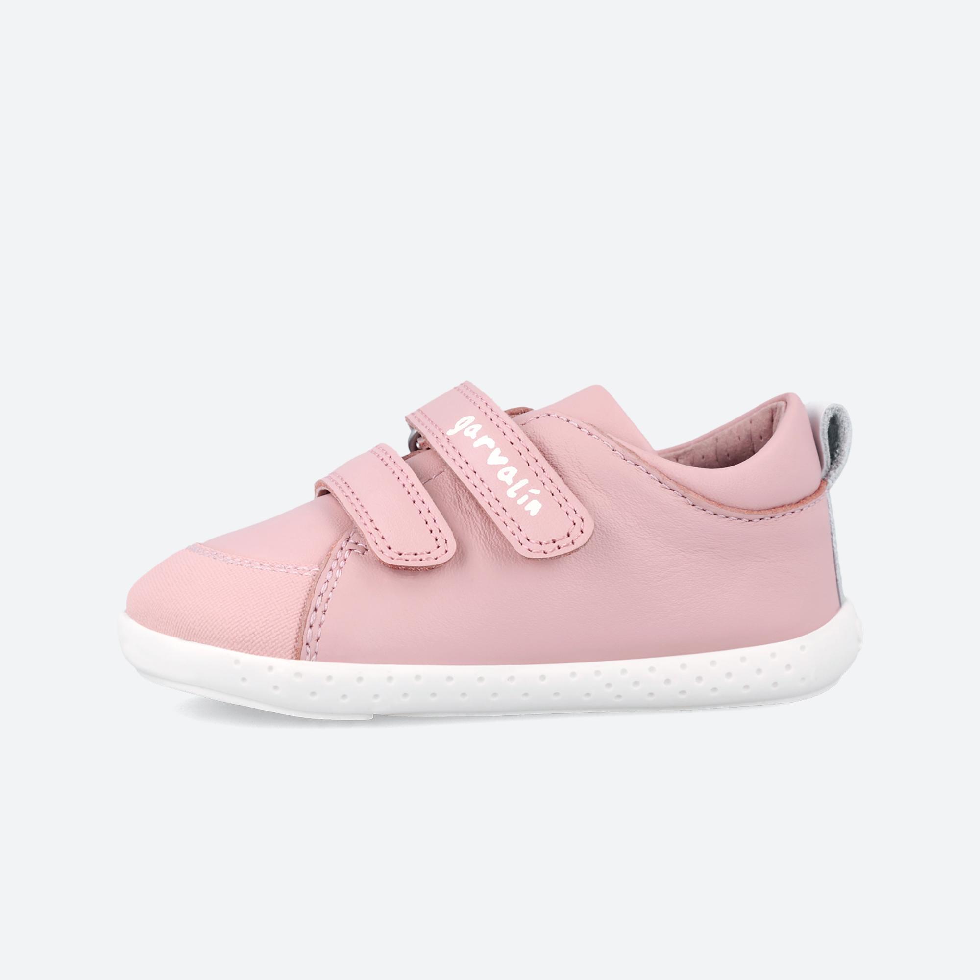 Zapatillas Niña Barefoot Garvalín 242322D Rosas Cierre Adherente 5/6
