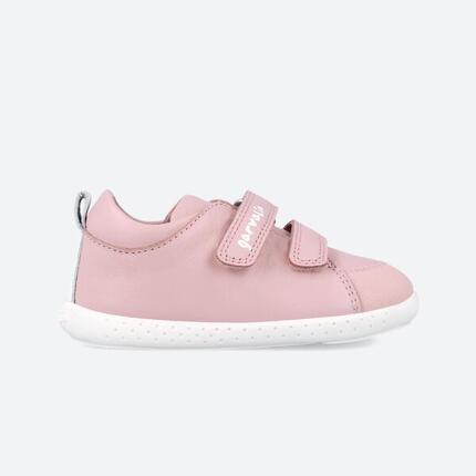 Zapatillas Niña Barefoot Garvalín 242322D Rosas Cierre Adherente