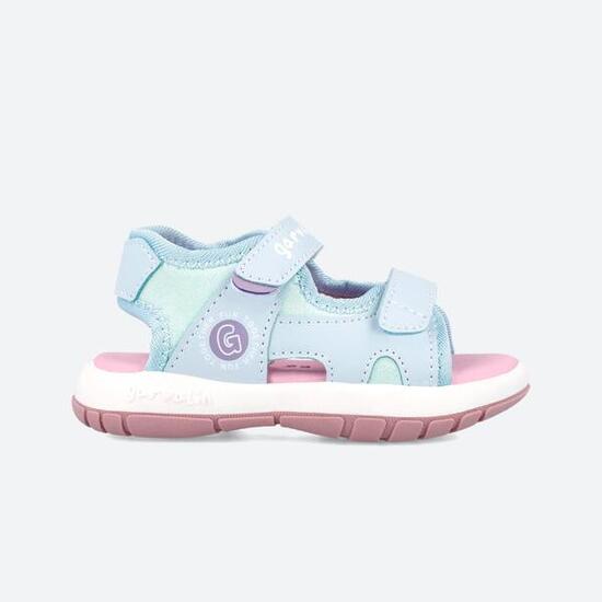 Sandalias Niños Garvalin 242817C Azules Doble Cierre Adherente