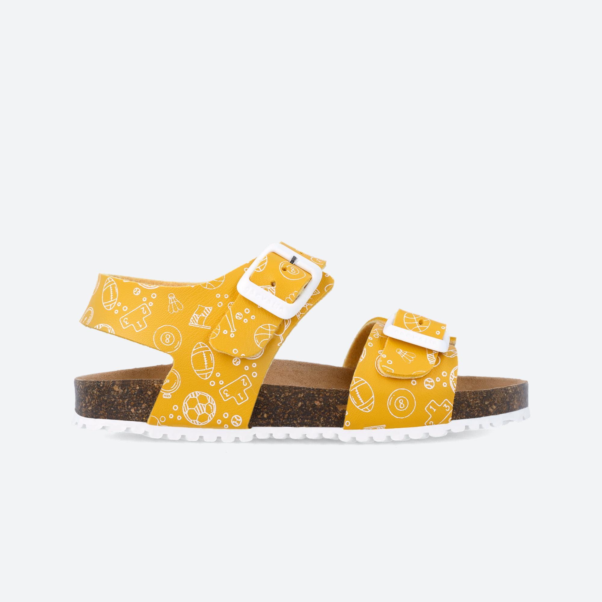 Garvalin - Sandales Garvalin Modèle 242470g Couleur Jaune - Sandales - Jaune - 24 - Decathlon