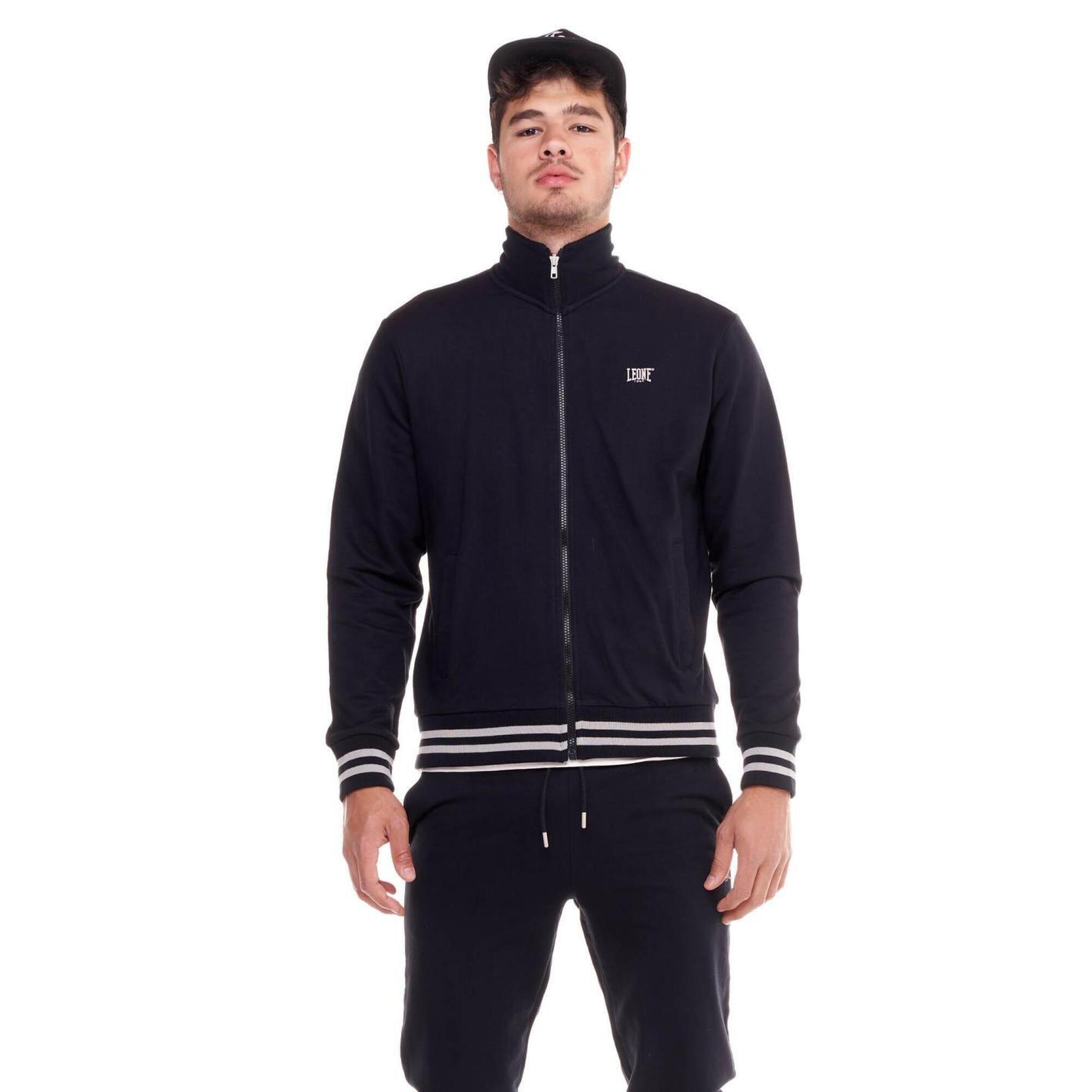 Leone 1947 Apparel - Costume Homme Avec Col Montant Et Zip Welcome Back - Survêtement - Gris|noir - 36 Xs - Decathlon