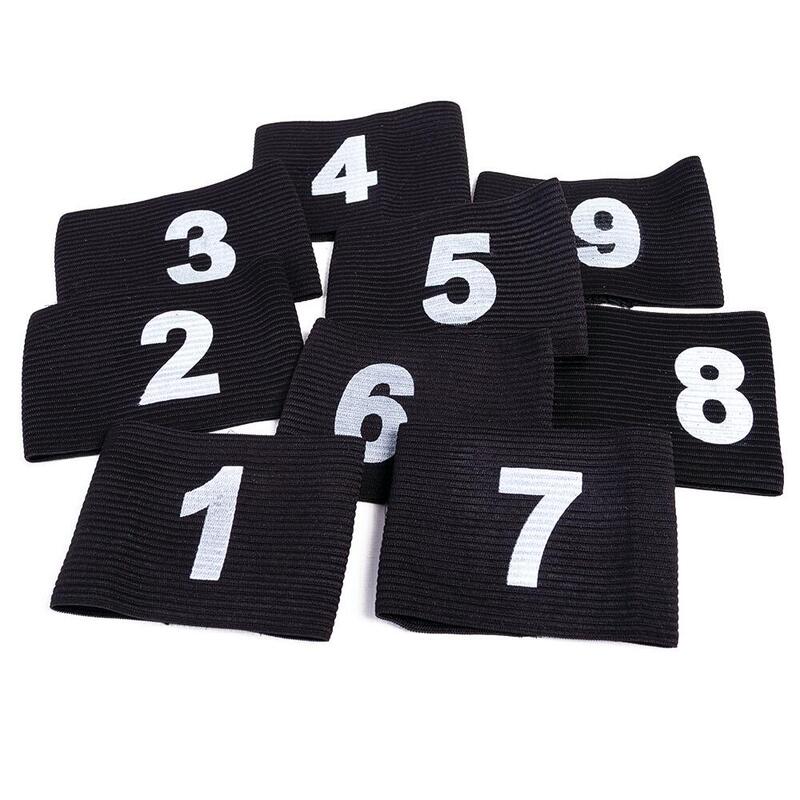 Conjunto de 9 Braçadeiras Numeradas (1-9)