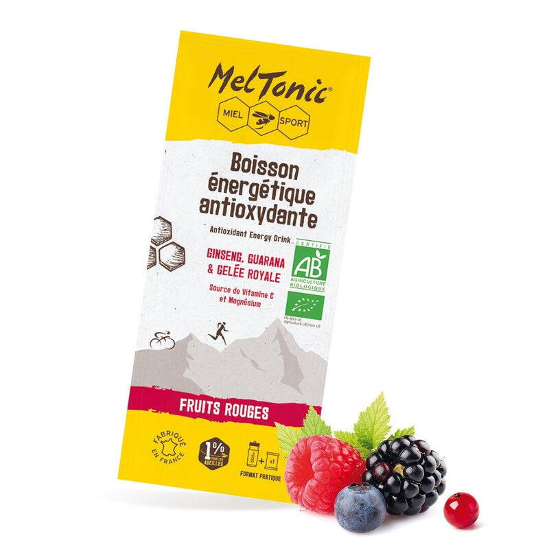 Boisson énergétique bio Fruits rouges x6 sachets