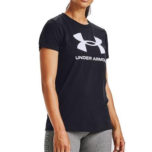 Hemden universeel voor vrouwen Under Armour Live Sportstyle Graphic SS 3/6