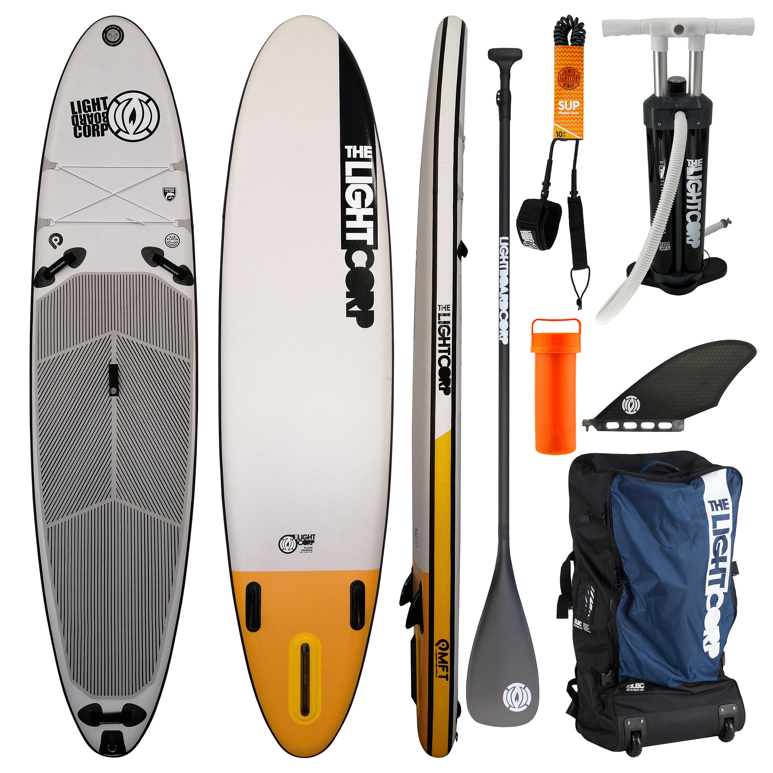LIGHT BOARD CORP ISUP Platin Series Freeride Package 11.4”x32”