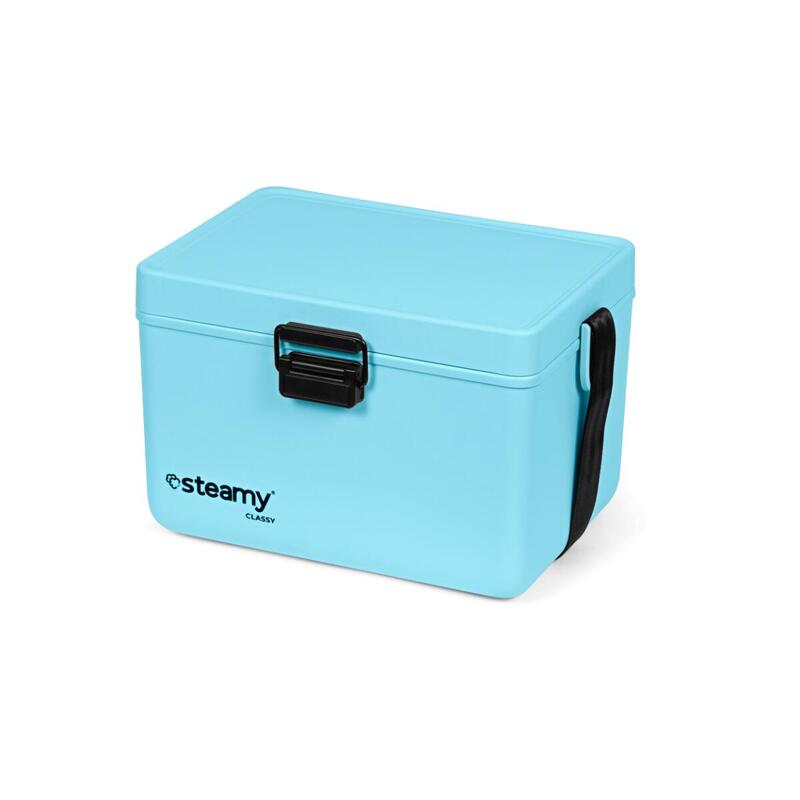 Steamy Classy 12 (12 Liter) Koelbox met Schouderband Sky Blue