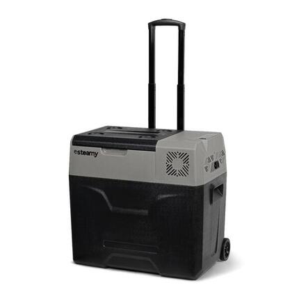 Steamy-E Single Zone Électrique Glacière à compresseur sur roues, 47L