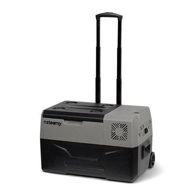 Steamy-e single zone 30. elektrische koelbox op wielen. 28l