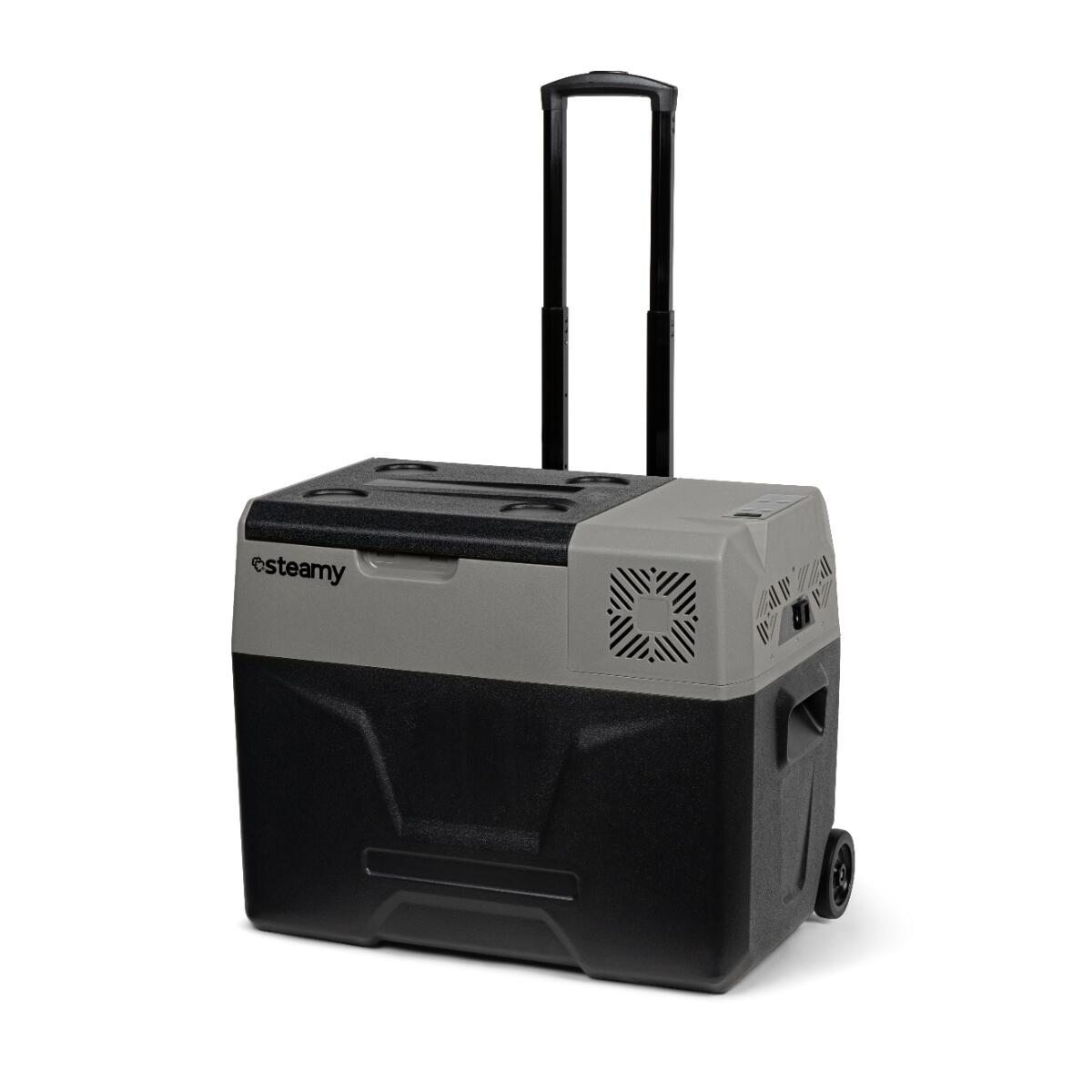 STEAMY Steamy-E Single Zone Frigoriferi Portatile Elettrico con Ruote, 39L