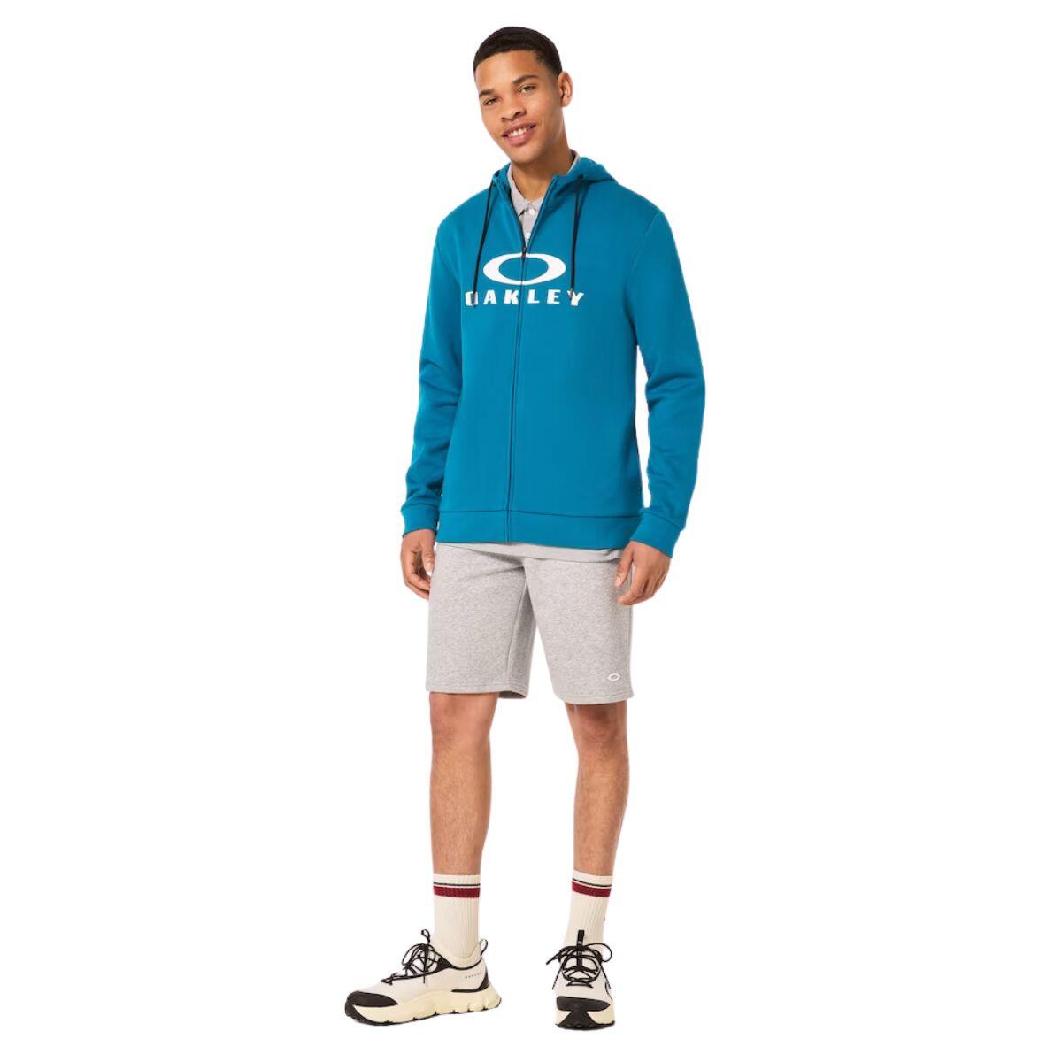 OAKLEY BARK FZ HOODIE 2.0 - Aurora Blue