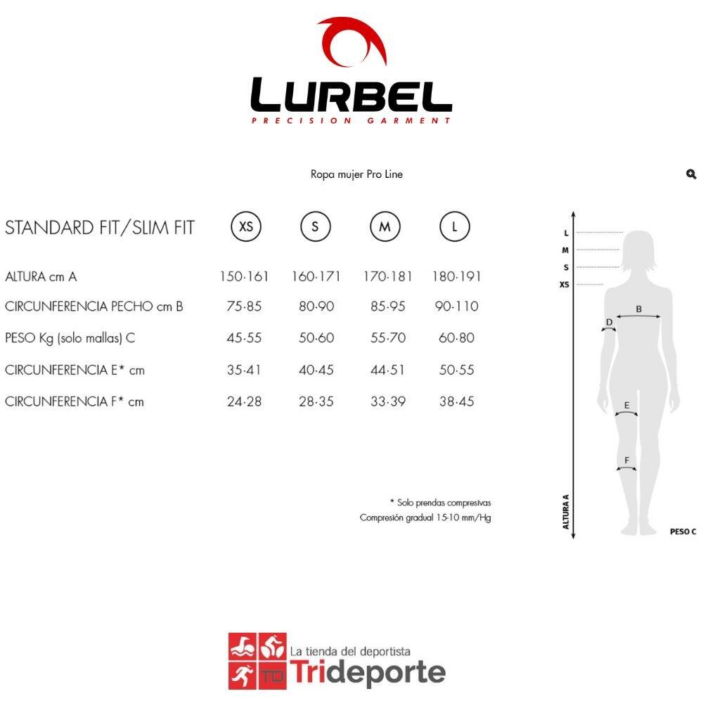 Malla Tifon Shorts Pro mujer running Mujer Rojo LURBEL 3/3