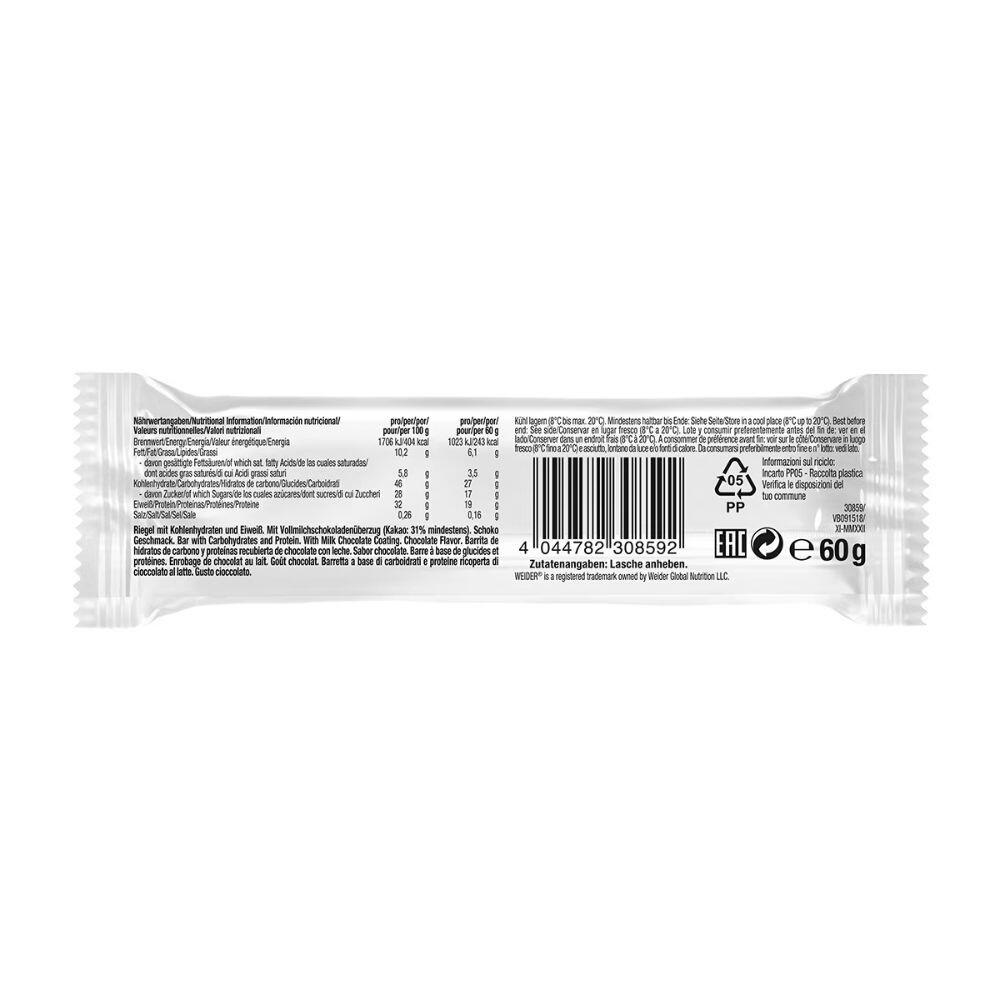 Weider - Weider 32% Protein Bar 1 barrita x 60 gr - Barrita proteica -  Sabor: C 2/3