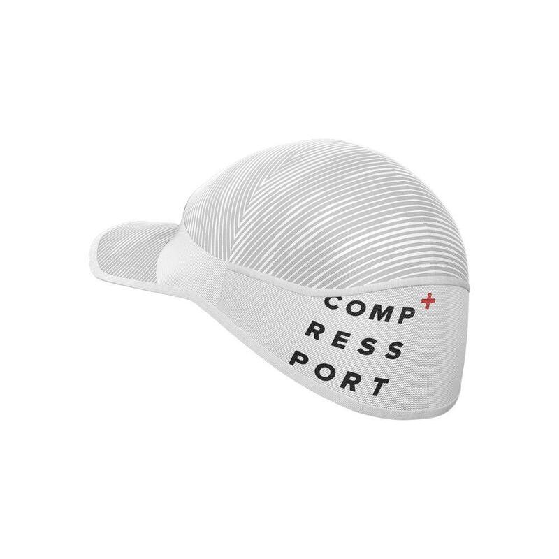 Boné de corrida Ice summer branco corrida Unisex Branco Compressport