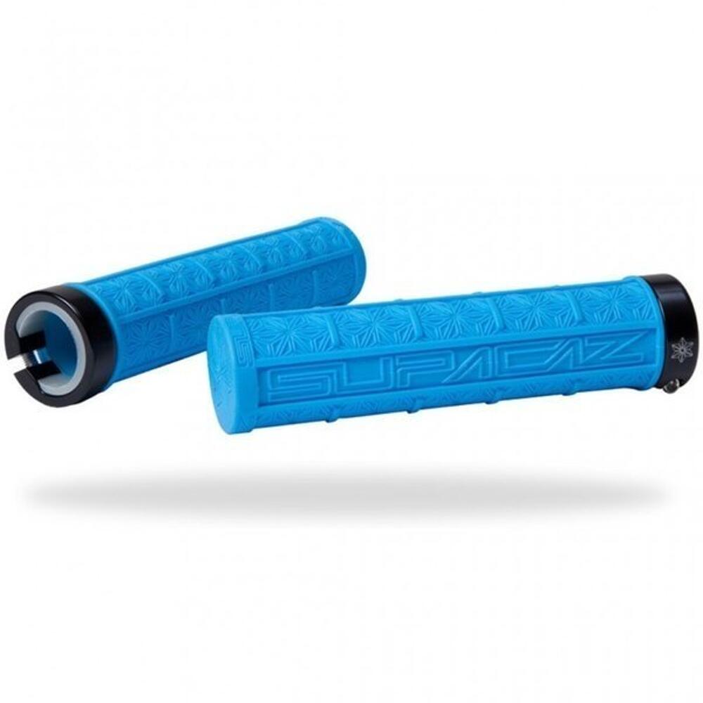Supacaz Fietsgreep - Grizips - Neon Blauw 2/2