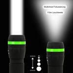 Zoom-Flashlight 1W-LED