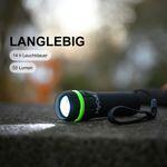 Zoom-Flashlight 1W-LED 2× 7/7