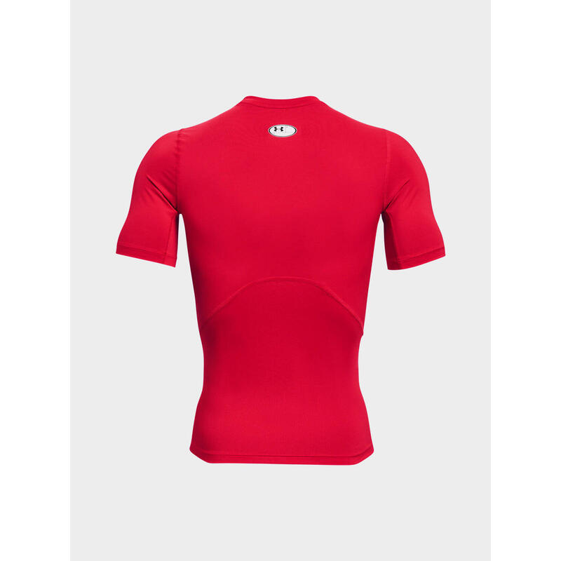 Tricou lycra Under Armour HeatGear® roșu pentru bărbați