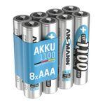 Micro AAA Akku 1100 mAh Hohe Kapazität