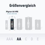 Black Edition Akku 2100 wiederaufladbar 8 Stück