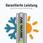 Solar Akku AA, 2 Stück, 800 mAh 1,2V NiMh für Solarleuchten/ -Lichterketten 7/7