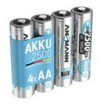 Mignon AA Akku 2500 mAh Geringe Selbstentladung