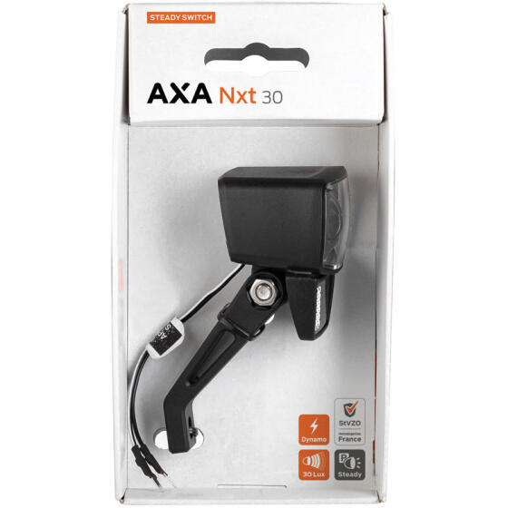 iluminação frontal para bicicletas Axa Nxt 30 Dinamo Led 30 Lux 6/7
