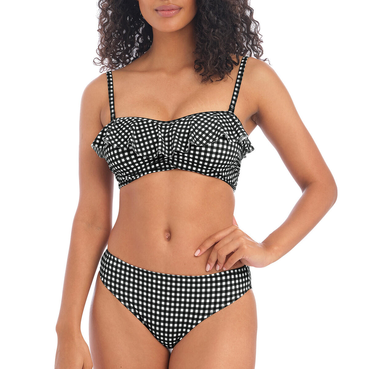 Women's underwired swimsuit top Freya Check In 7/7