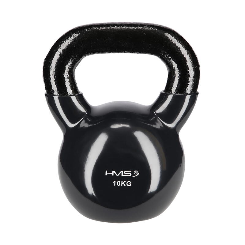 Kettlebell żeliwny pokryty winylem Hms 20 kg KNV20 czarny