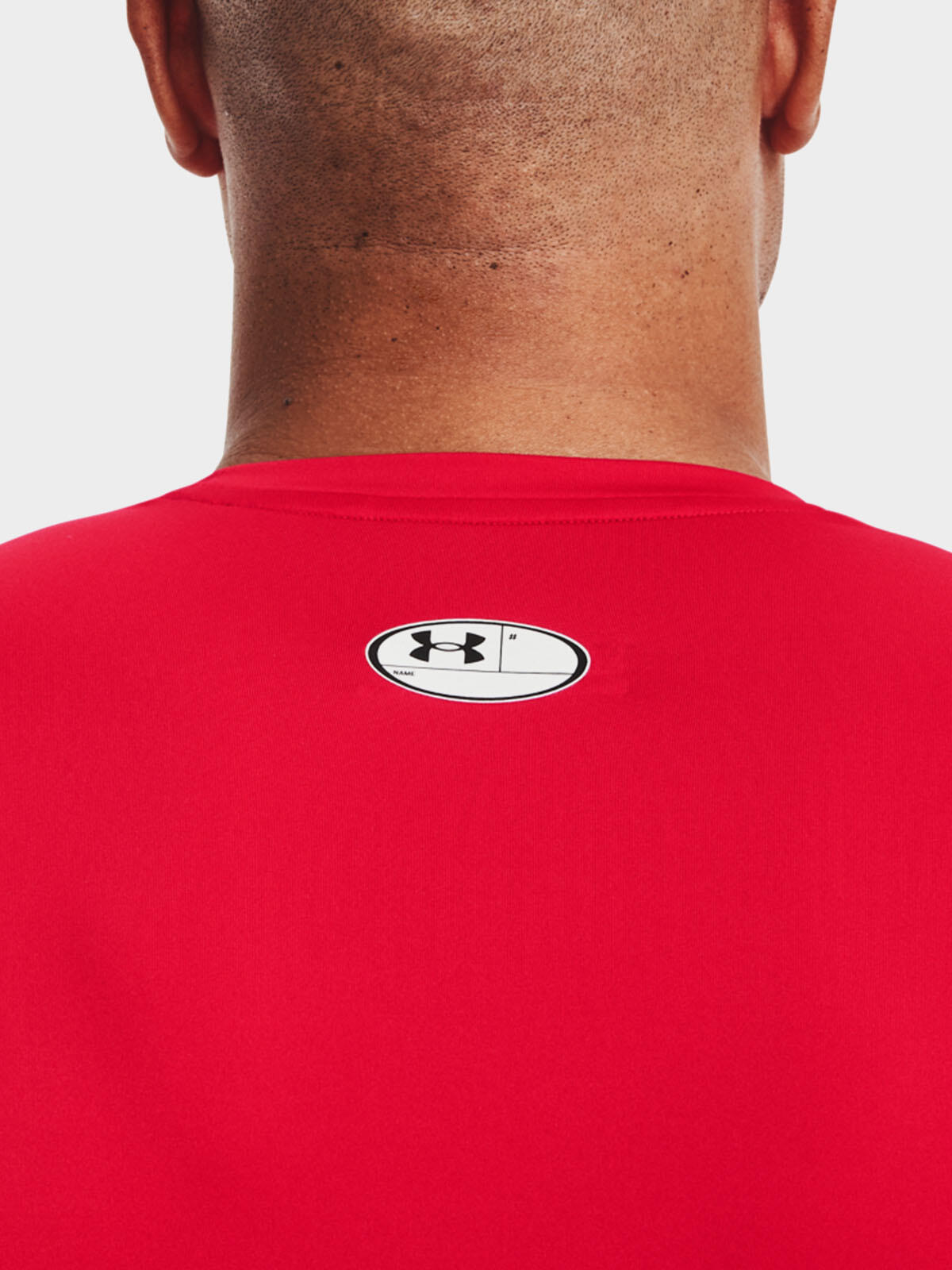 T-shirt Lycra Under Armour Rood Heatgear® Voor Heren 4/7