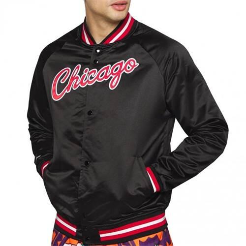 Veste Lightweight Satin Chicago Bulls 3/4