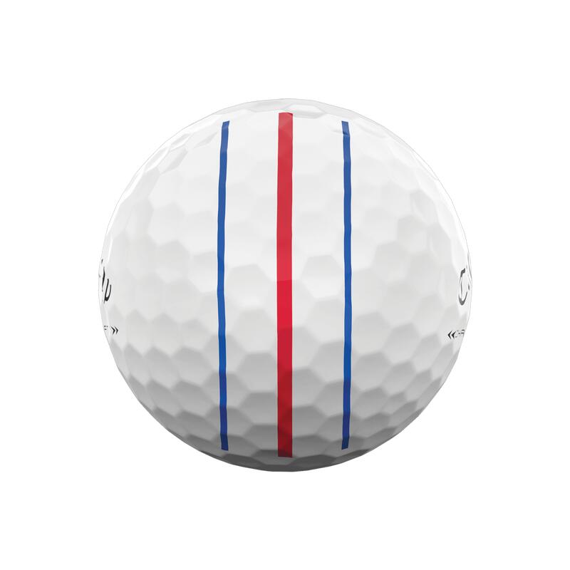 CHROME SOFT X LS TRIPLE TRACK GOLF BALL (12PCS) - WHITE