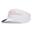 TH24WSVN2-15R LADIES SUNDROP VISOR - WHITE x ROSE