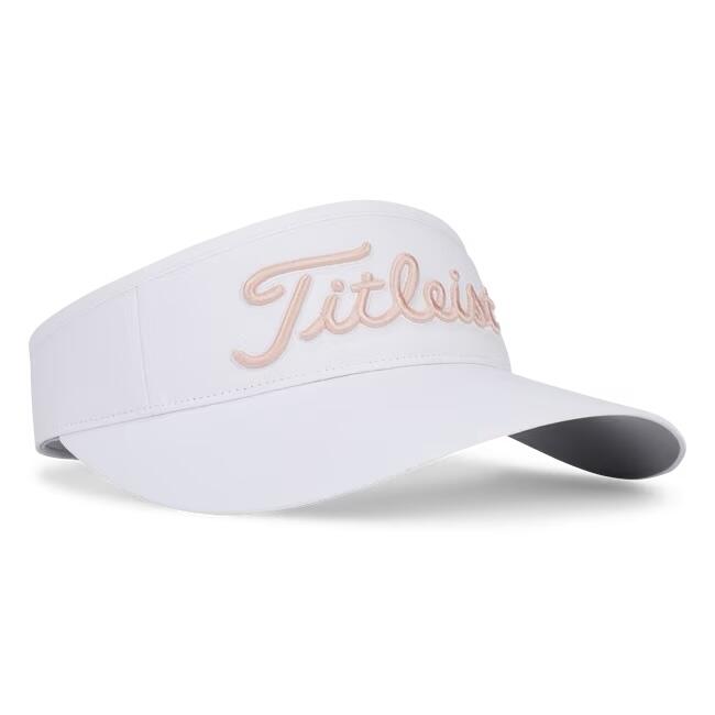 TH24WSVN2-15R LADIES SUNDROP VISOR - WHITE x ROSE