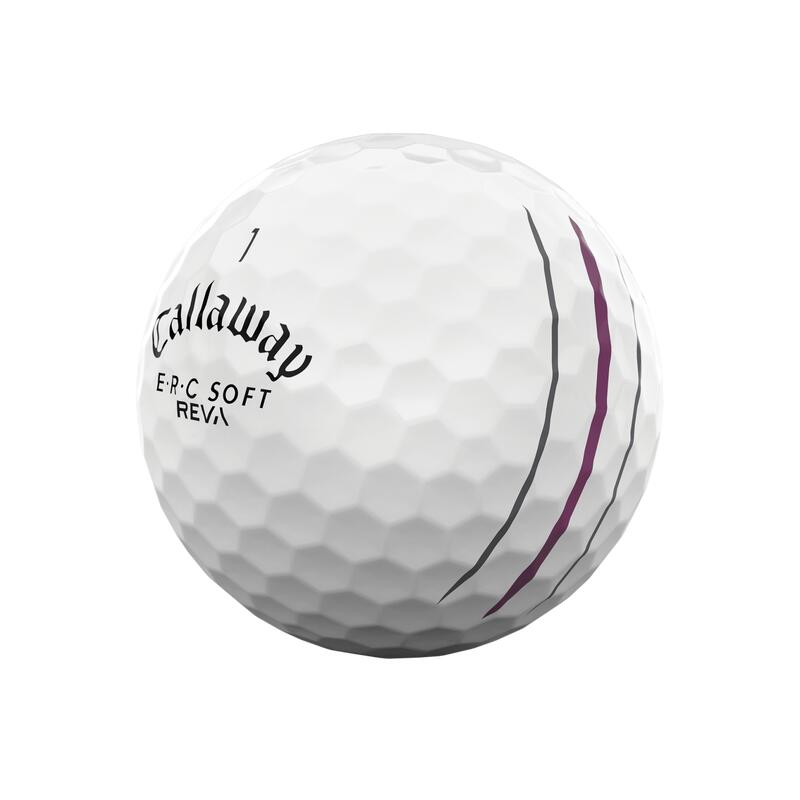 卡拉威 ERC REVA  SOFT 高爾夫球 (十二粒) - 白色