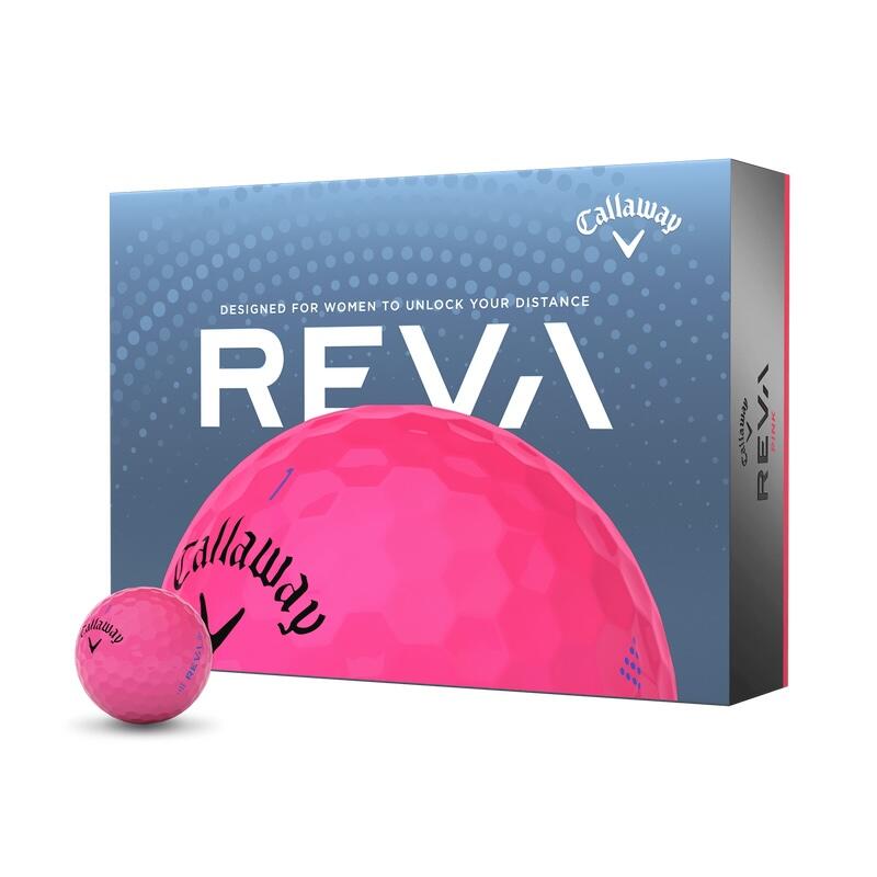 REVA GOLF BALL (12PCS) - PINK