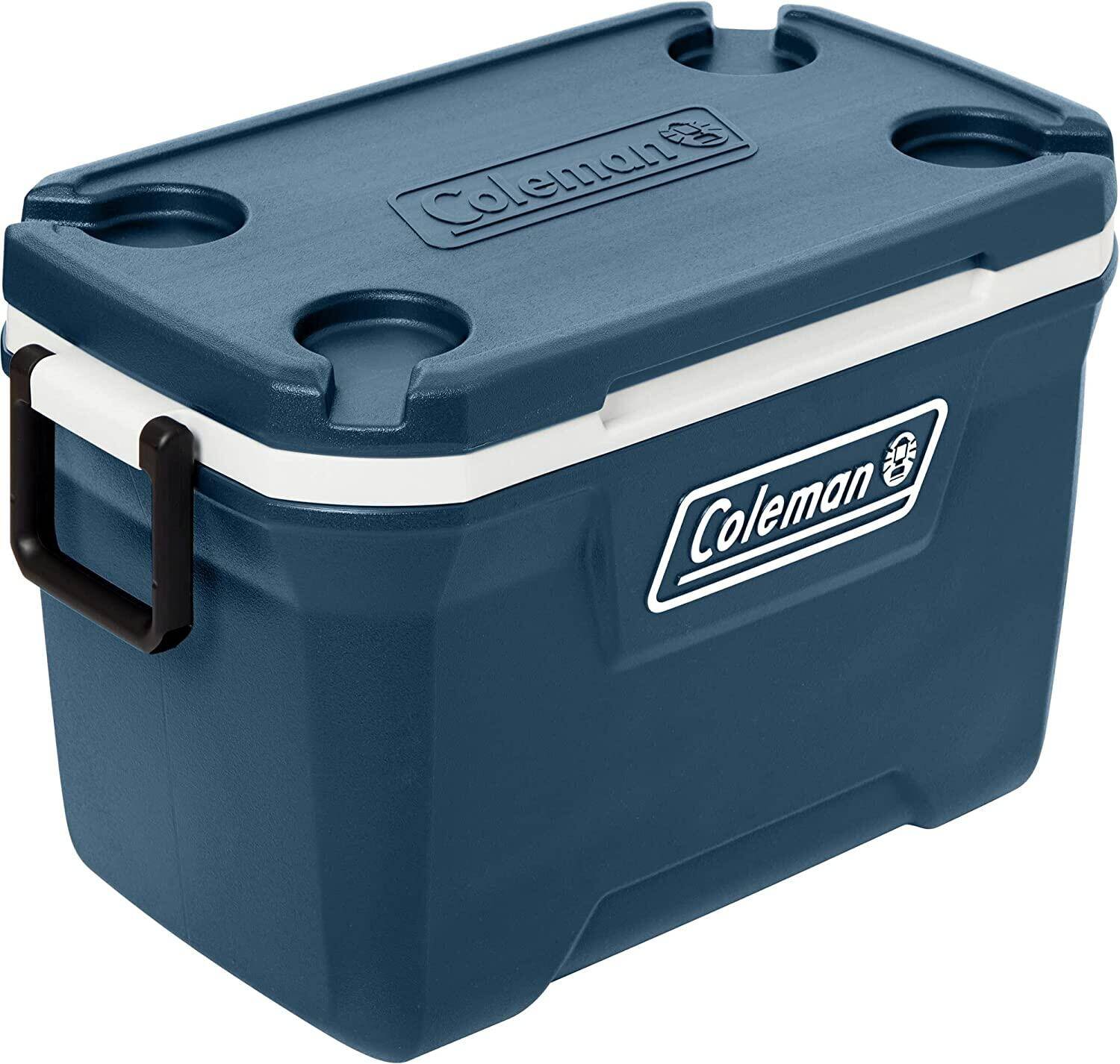 52QT Performance Ice Cooler Box, Capacity - 48 Litres with Ice Retention Upto 4 Days, Space Blue -  1