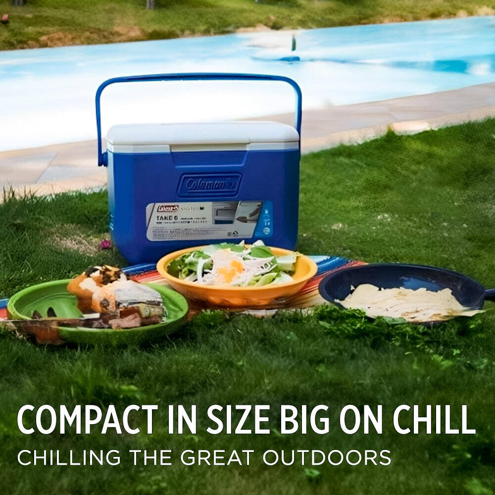 5QT Performance Ice Cooler Box, Capacity - 4.7 Litres with Ice Retention Upto 1 Days, Blue -  4