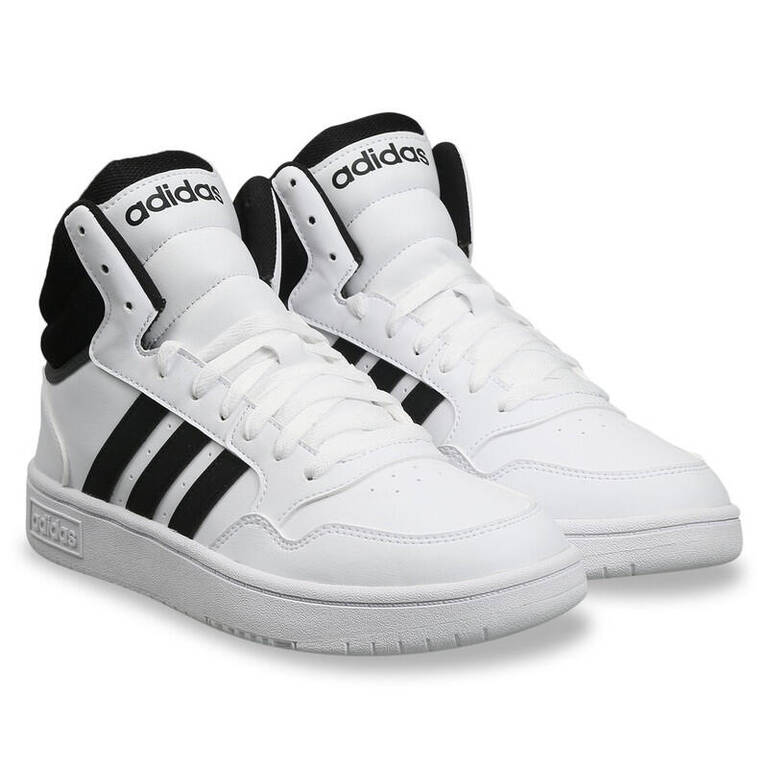 Adidas HOOPS 3.0 MID Men Basketball Shoes Black