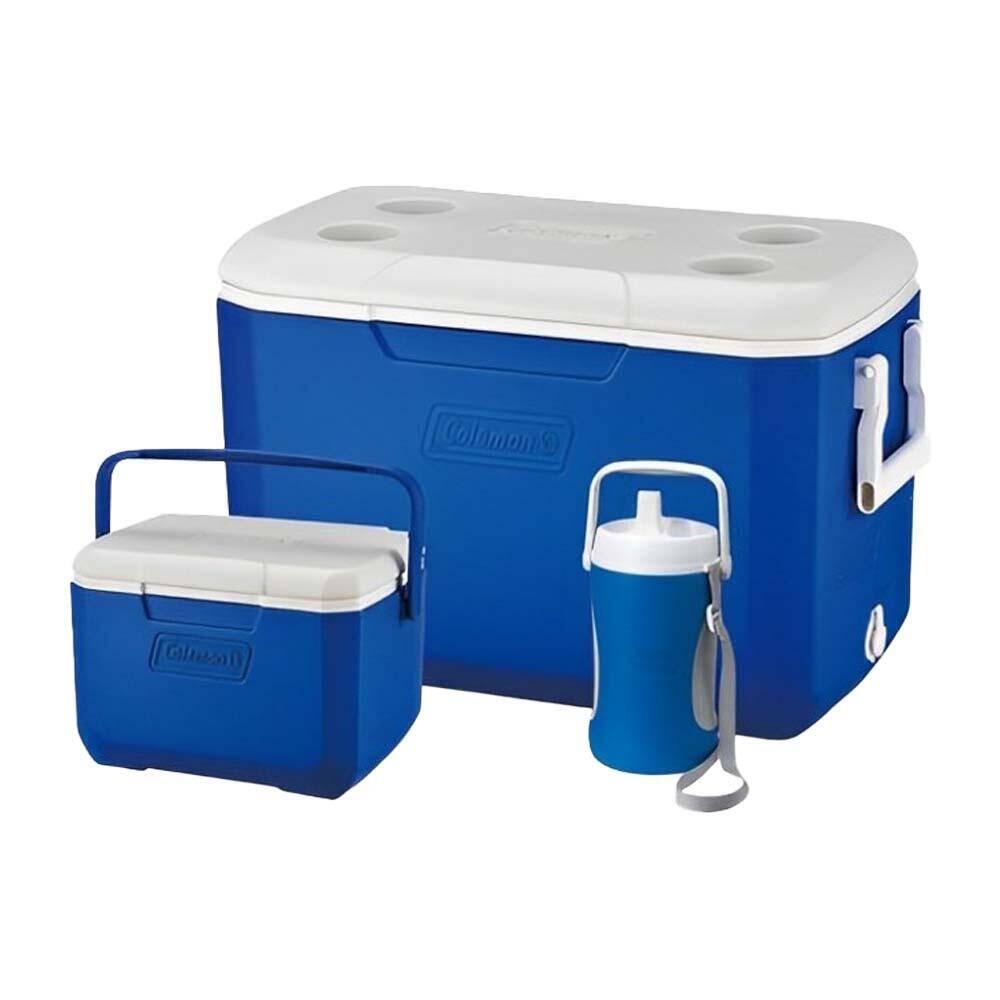 48QT Performance Ice Cooler Box, Capacity - 45.4 Litres with Ice Retention Upto 3 Days, Blue -  1
