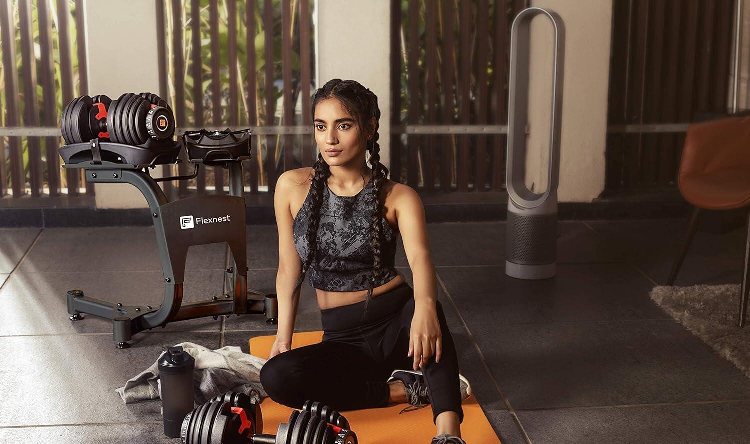 Flexnest Heavy-Duty Stand For Adjustable Dumbbell