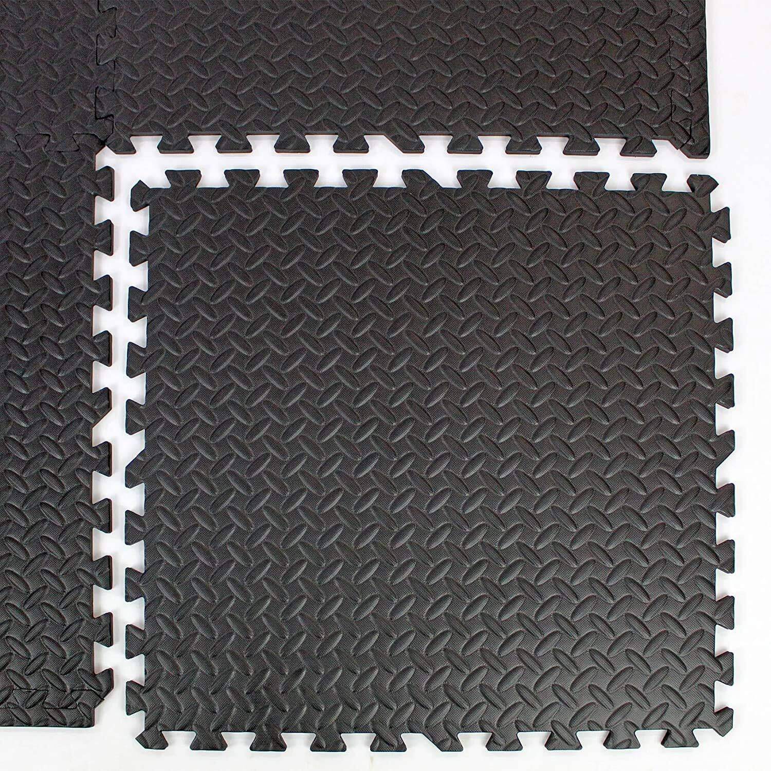 Flexnest Interlocking Cushion Pro 12mm Thick Eva Foam Gym Tiles Floor Mat -  3