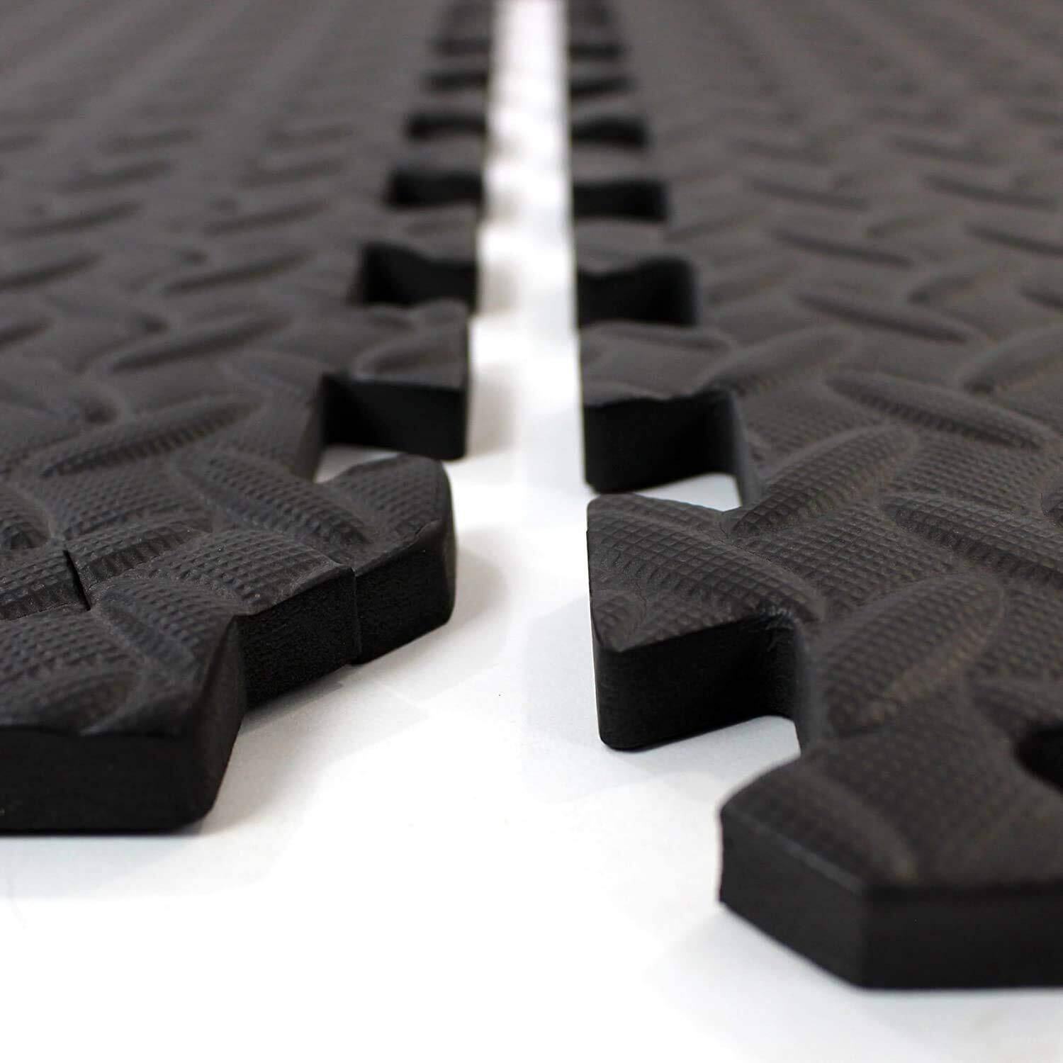 Flexnest Interlocking Cushion Pro 12mm Thick Eva Foam Gym Tiles Floor Mat -  2