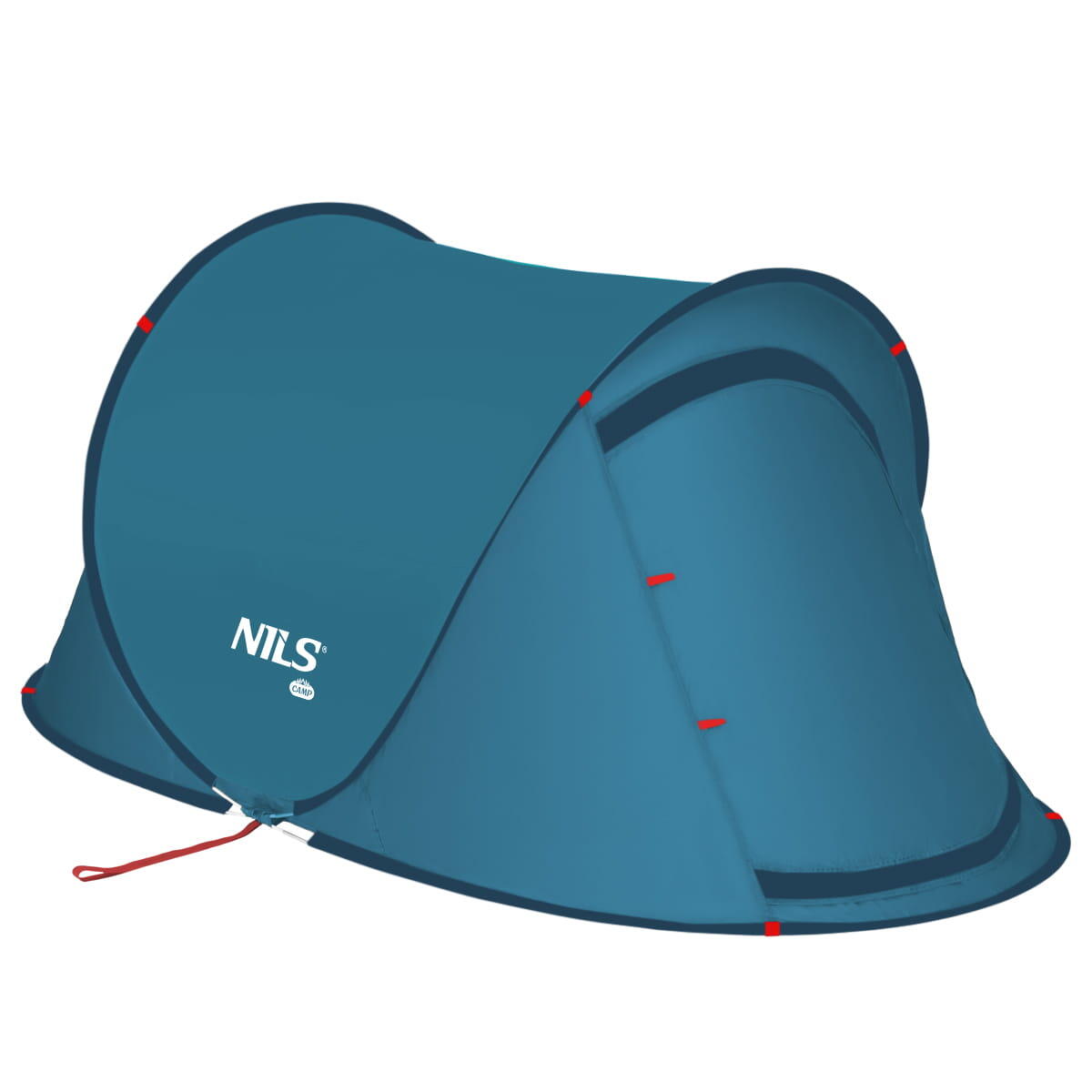 Nils Camp - Tente De Camping Auto-constructible Nils Camp Nc3743 - Tente - Bleu - 2 Places - Decathlon