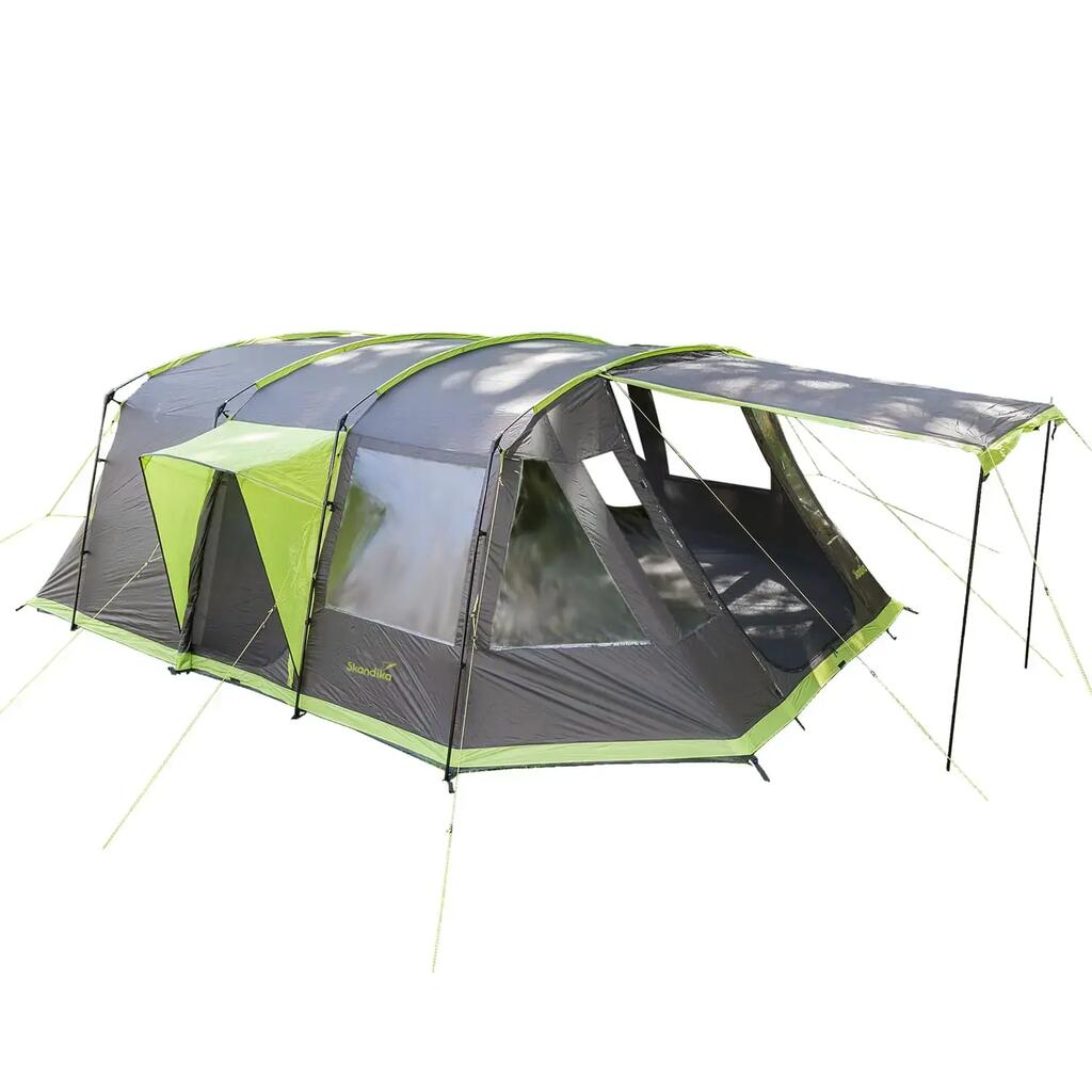 Nordland 6 Protect Tunnel Tent - Sewn‑In Groundsheet - 1 Bedroom
