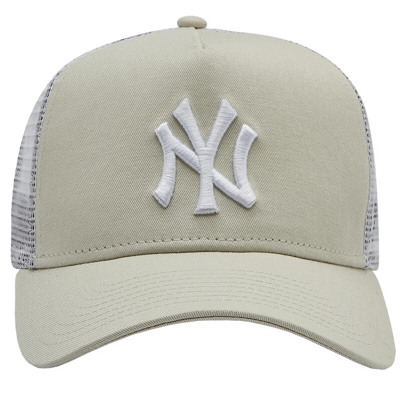 Férfi baseball sapka, League Essential New York Yankees MLB Cap, bézs