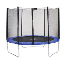Trampoline rond Bleu Ø250cm avec filet de protection