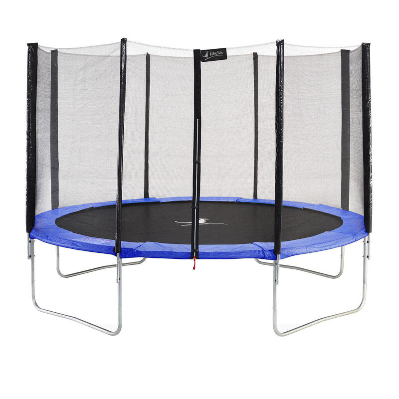 Trampoline rond Bleu Ø430cm avec filet de protection