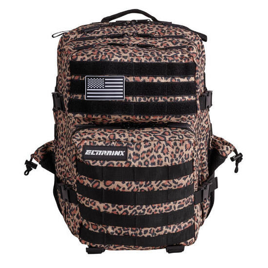 Zaino Tattico Militare ELITRAINX Rosso 25L per Sport