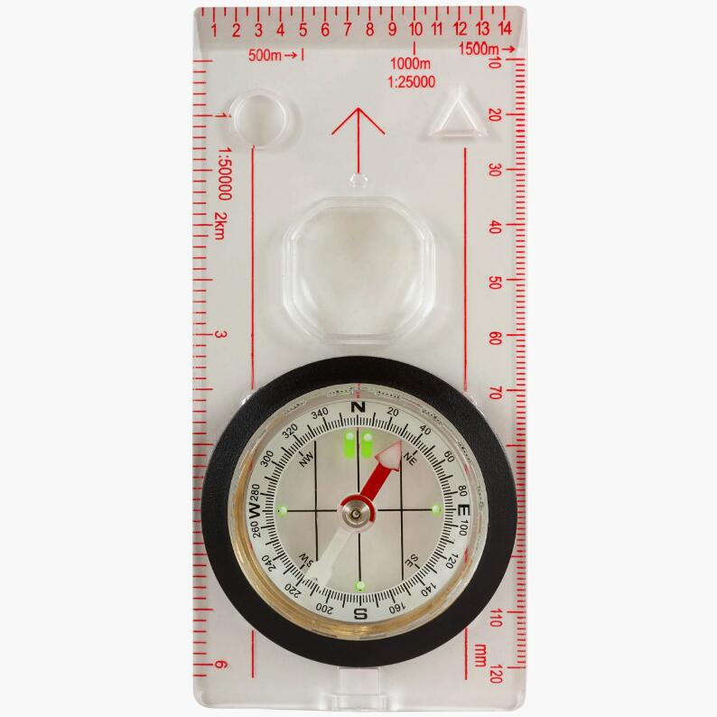 Boussole Pour Bâtons De Randonnée - Précise, Poignée Ronde En Alliage Aluminium - Accessoire Camping, Montagne - 13