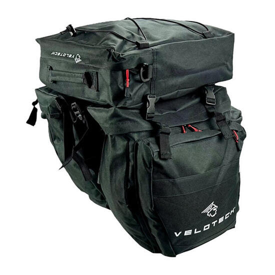 Borsa da bicicletta a tre scomparti Velotech